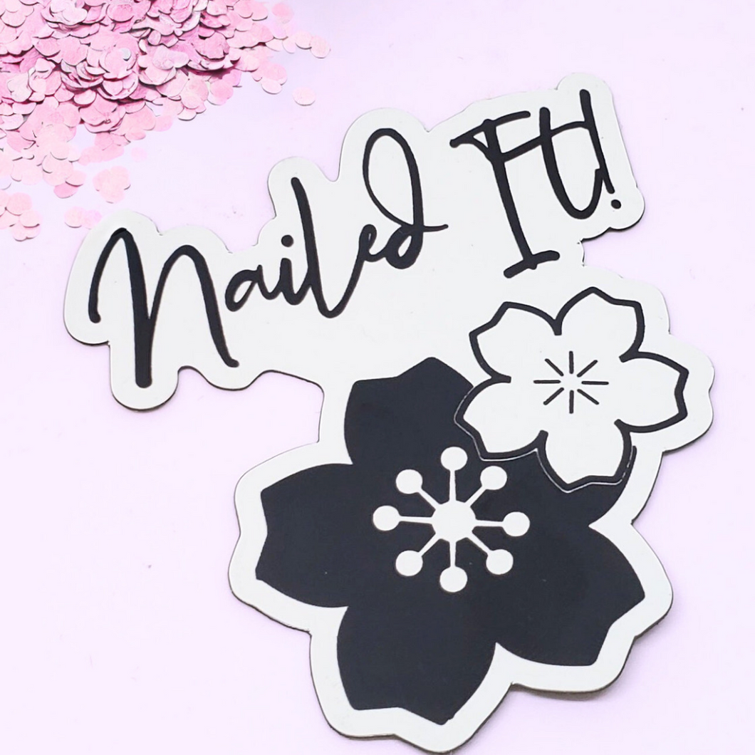 Nailed It! Logo Magnet