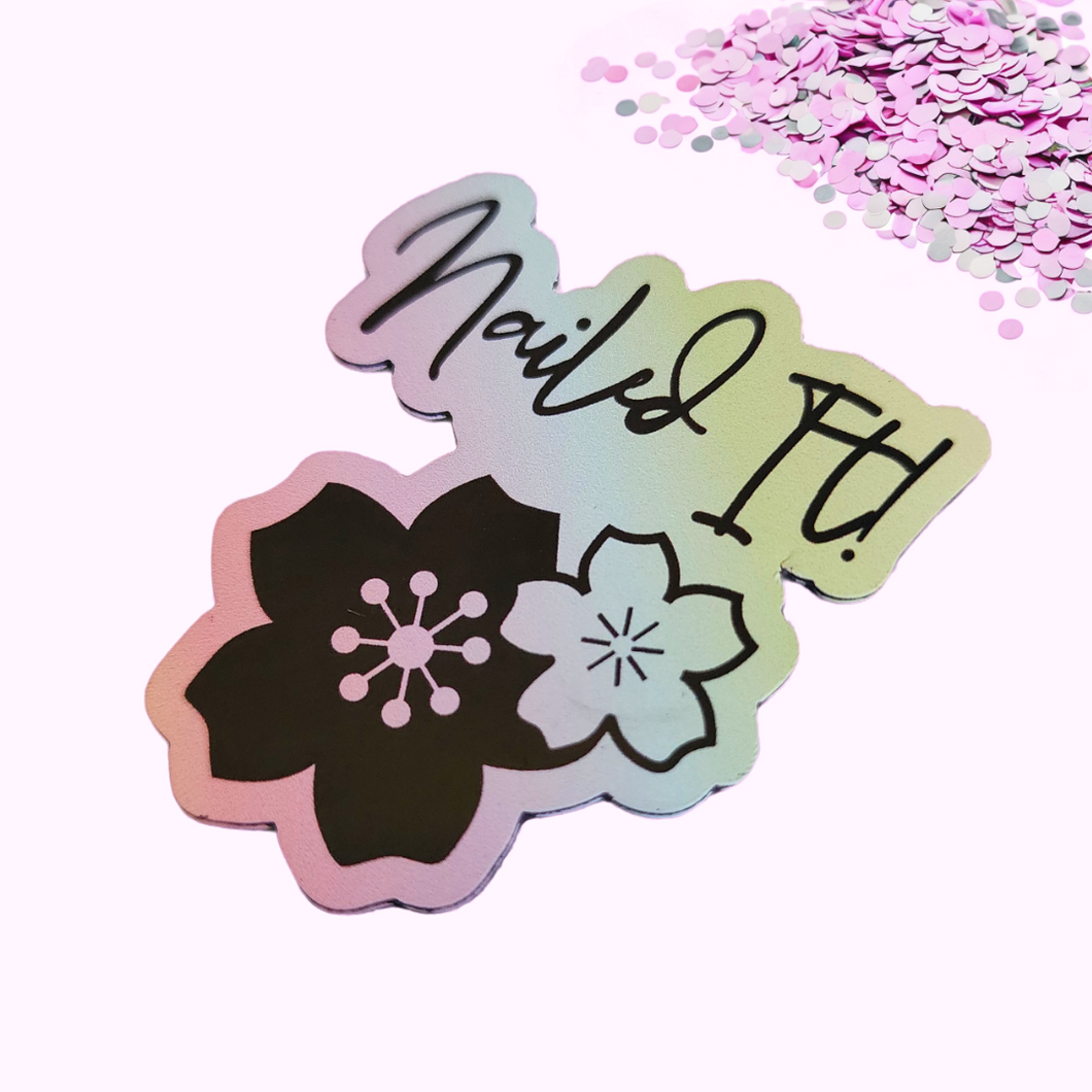 Nailed It Pastel Logo Magnet