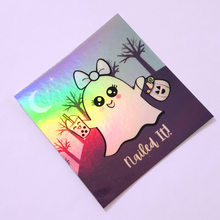 Here For The Boos Holographic Sticker