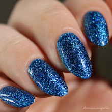 Autumn Moon: Sapphire Sky