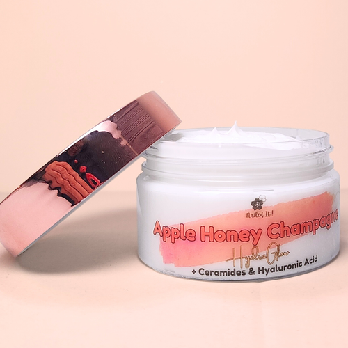 HydraGlow Body Butter + Ceramides & Hyaluronic Acid: Apple Honey Champagne