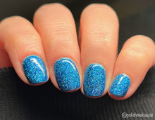 Autumn Moon: Sapphire Sky