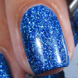 Autumn Moon: Sapphire Sky