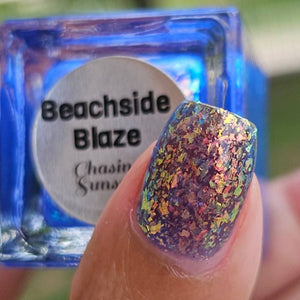 Chasing Sunsets: Beachside Blaze