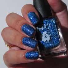 Autumn Moon: Sapphire Sky
