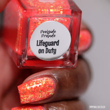 Poolside Prelude: Lifeguard On Duty