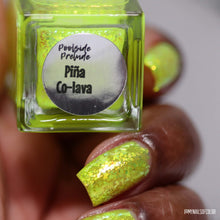 Poolside Prelude: Piña Co-Lava