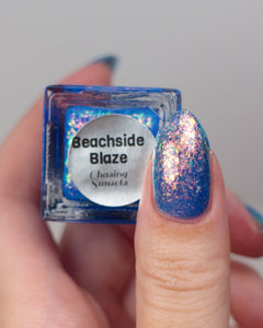 Chasing Sunsets: Beachside Blaze